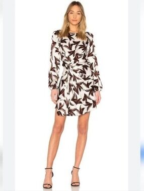 Freja Dress in Eggshell Khaki Multi By A.L.C.